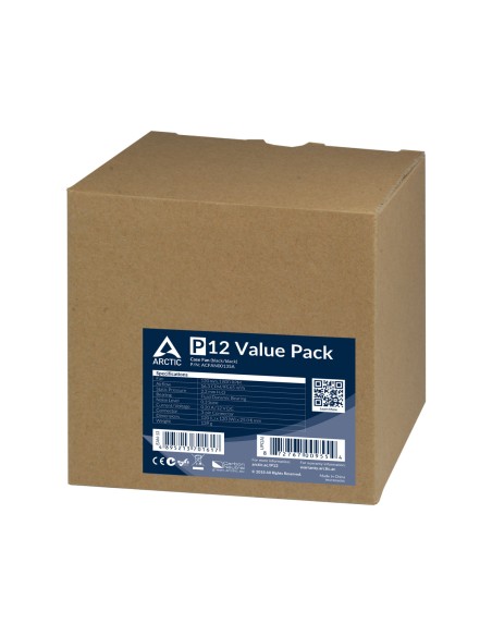 P12 Value Pack Carcasa del ordenador Ventilador 12 cm Negro