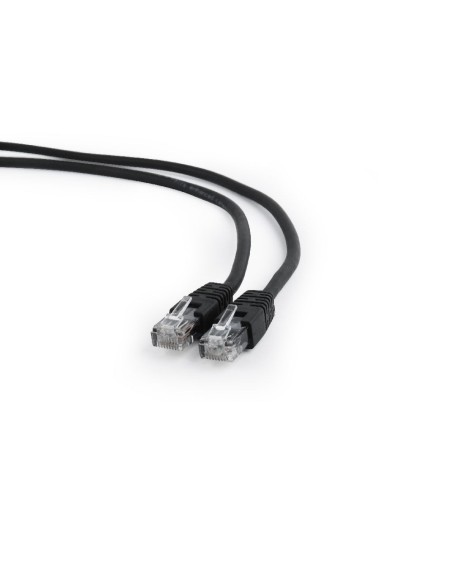 PP6U-0.5M cable de red Negro 0,5 m Cat6 U/UTP (UTP)