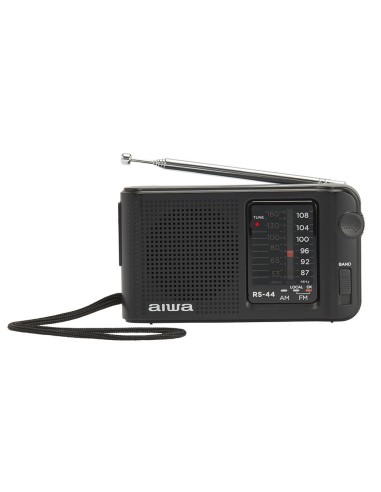 RS-44 radio Portátil Analógica Negro