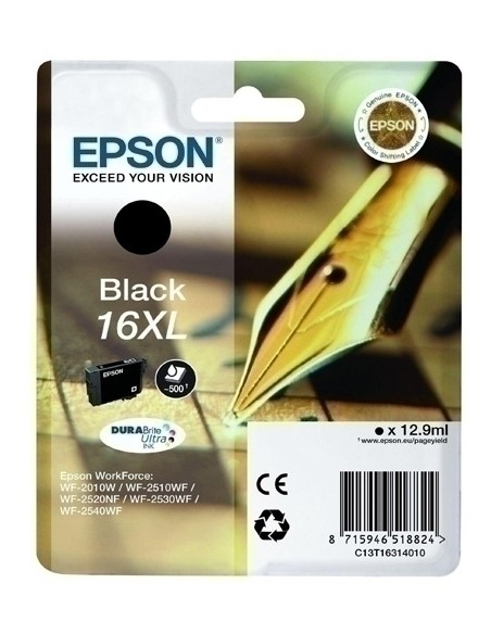 CARTUCHO EPSON T163140 NEGRO XL WF-2010/2510/2520/2530/2540