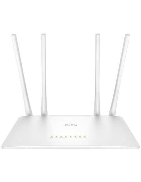 WR1200 router inalámbrico Ethernet rápido Doble banda (2,4 GHz / 5 GHz) Blanco