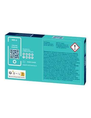 MX-6 compuesto disipador de calor Pasta térmica 4 g