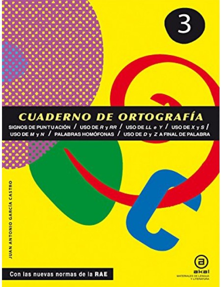 Cuadernos de ortografia 3
