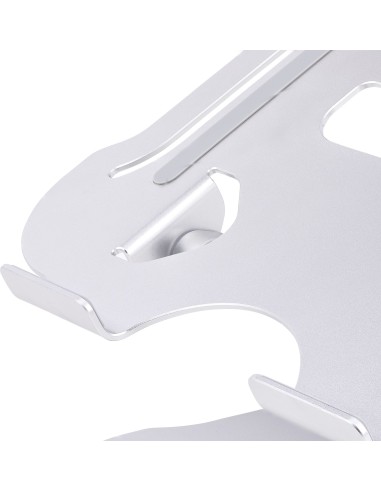 Soporte Ergonómico de Ordenador para Sobremesa - Base Soporte Ergonómico para Portátil de Altura Ajustable - Aluminio - Portáti