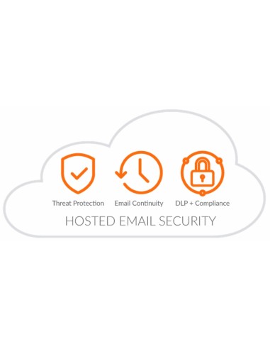 Hosted Email Security 500-999 licencia(s) Licencia 1 año(s)