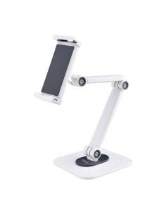 Soporte Ajustable de Sobremesa para Tablet - de Montaje en Pared - 1kg de Capacidad - Base Ergonómica Ajustable para Tablet - c