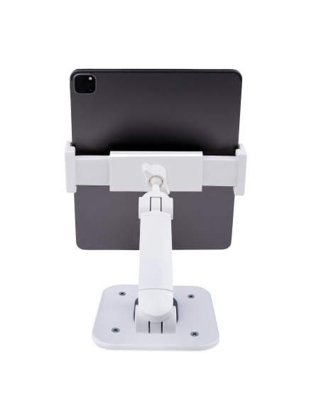 Soporte Ajustable de Sobremesa para Tablet - de Montaje en Pared - 1kg de Capacidad - Base Ergonómica Ajustable para Tablet - c