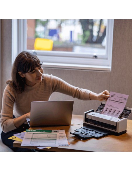 ADS-1300 Escáner con alimentador automático de documentos (ADF) 1200 x 1200 DPI A4 Blanco