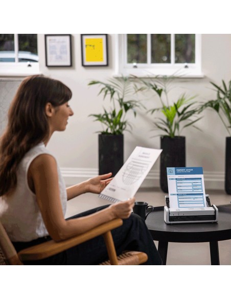 ADS-1300 Escáner con alimentador automático de documentos (ADF) 1200 x 1200 DPI A4 Blanco