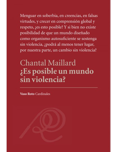 ES POSIBLE UN MUNDO SIN VIOLENCIA
