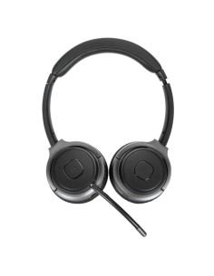 AEH104GL auricular y casco Auriculares Inalámbrico y alámbrico Diadema Llamadas/Música USB Tipo C Bluetooth Negro