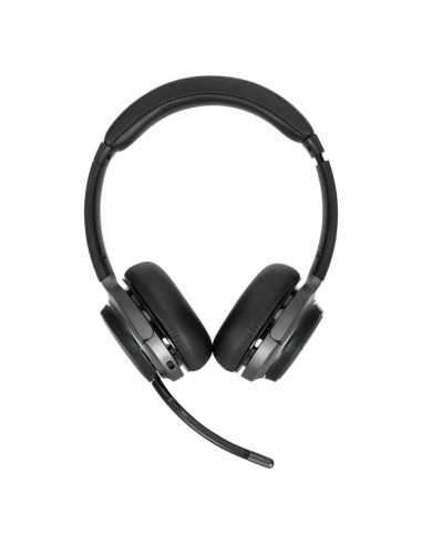 AEH104GL auricular y casco Auriculares Inalámbrico y alámbrico Diadema Llamadas/Música USB Tipo C Bluetooth Negro