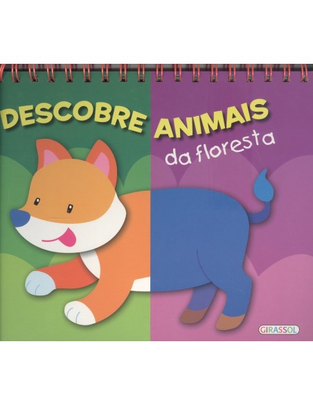 descobre animais animais da floresta