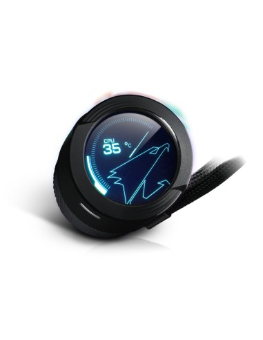 AORUS WATERFORCE X 240 sistema de refrigeración para ordenador Procesador Sistema de refrigeración líquida todo en uno 12 cm Ne