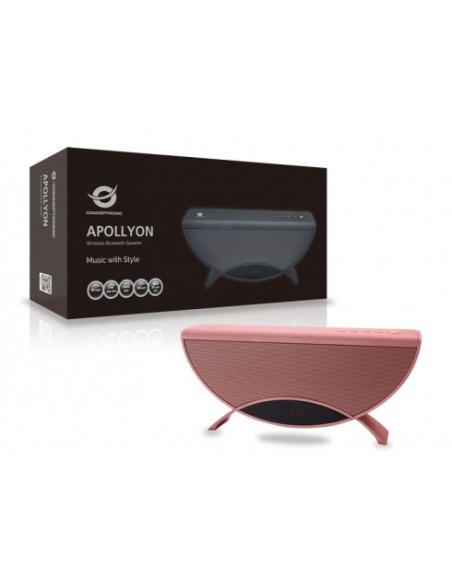 APOLLYON01R altavoz portátil Rojo 10 W