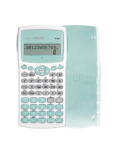 Blíster calculadora científica M240 turquesa, Edición +