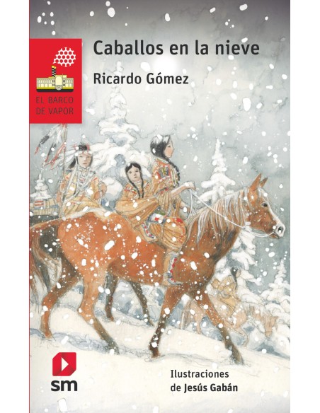CABALLOS EN LA NIEVE