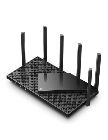Archer AXE75 router inalámbrico Gigabit Ethernet Tribanda (2.4 GHz / 5 GHz / 6 GHz) Negro