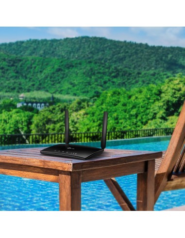 Archer MR200 router inalámbrico Ethernet rápido Doble banda (2,4 GHz / 5 GHz) 4G Negro