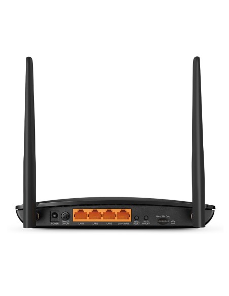 Archer MR500 router inalámbrico Gigabit Ethernet Doble banda (2,4 GHz / 5 GHz) 4G Negro