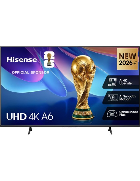 43A6S 109,2 cm (43") 4K Ultra HD Smart TV Wifi Negro