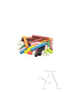 Juego de regletas en bolsa 63 piezas de 1x1 cm