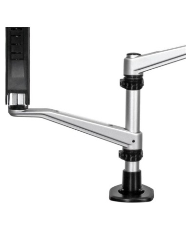 Soporte para Dos Monitores con Brazos Móviles - Apilable