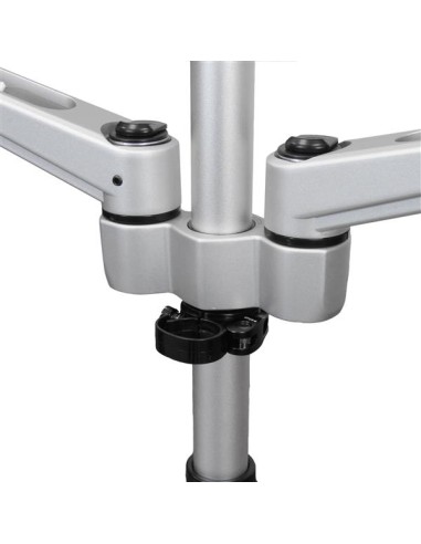 Soporte para Dos Monitores con Brazos Móviles - Apilable