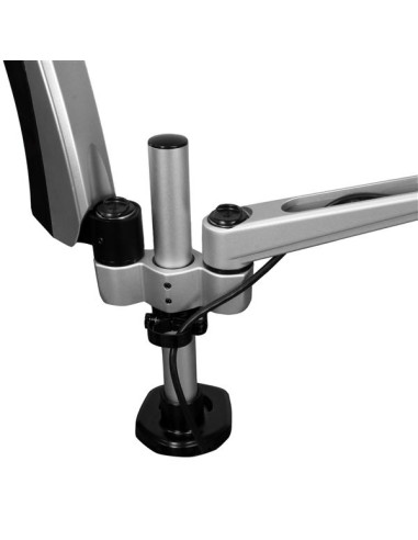 Soporte para Dos Monitores con Brazos Móviles - Apilable