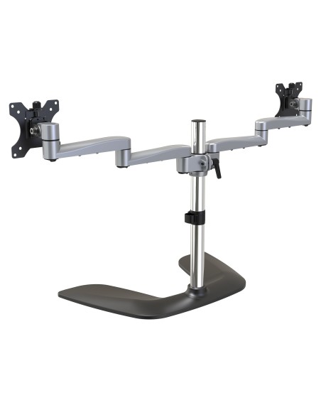 Soporte VESA de Escritorio para Dos Monitores - Soporte Ergonómico para Pantallas hasta 32" con Montaje VESA - Soporte Articula