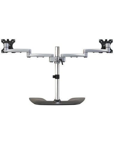 Soporte VESA de Escritorio para Dos Monitores - Soporte Ergonómico para Pantallas hasta 32" con Montaje VESA - Soporte Articula