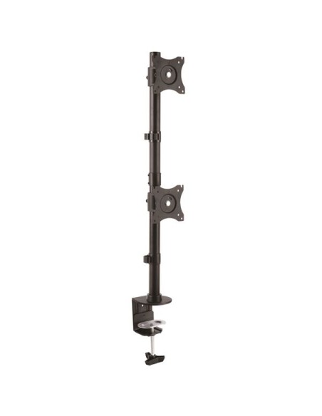 Base de Soporte Vertical VESA Ajustable para Dos Monitores de hasta 27 Pulgadas