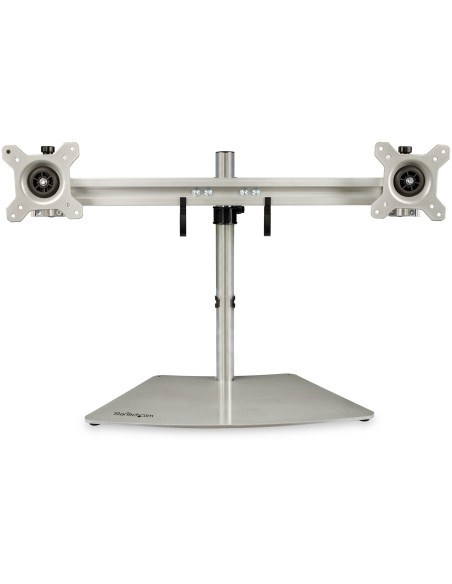 Soporte VESA para 2 Monitores - Soporte Ergonómico de Sobremesa para 2 monitores de 24" con Montaje VESA - con Base Independien