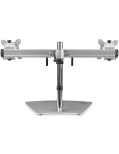 Soporte VESA para 2 Monitores - Soporte Ergonómico de Sobremesa para 2 monitores de 24" con Montaje VESA - con Base Independien 2
