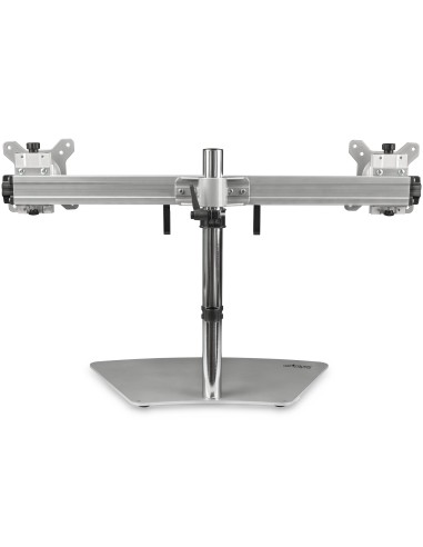 Soporte VESA para 2 Monitores - Soporte Ergonómico de Sobremesa para 2 monitores de 24" con Montaje VESA - con Base Independien