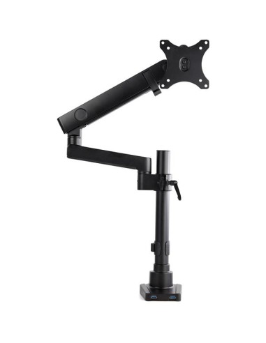 Brazo de Soporte para Monitor - Articulado - con 2 Puertos USB 3.0 - Premium