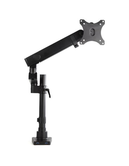 Brazo de Soporte para Monitor - Articulado - con 2 Puertos USB 3.0 - Premium