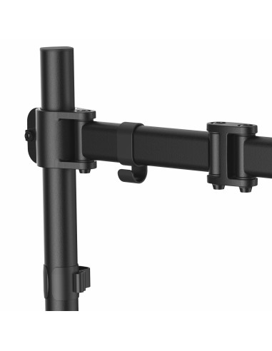 Soporte VESA de Sobremesa para 1 Monitor - Base para Pantallas VESA de hasta 34" con Mástil Articulado - Altura Ajustable - de 