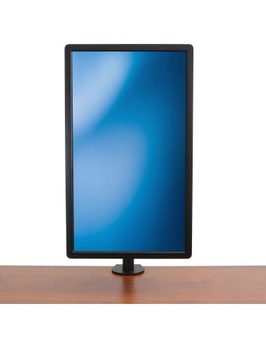 Soporte VESA de Sobremesa para 1 Monitor - Base para Pantallas VESA de hasta 34" con Mástil Articulado - Altura Ajustable - de 