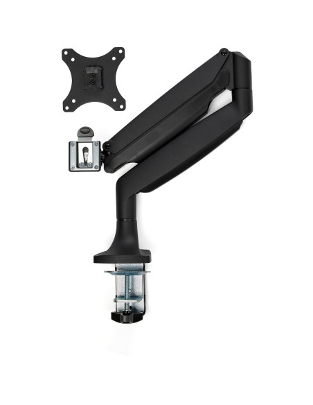Brazo de Soporte Articulado de Monitor para Escritorio - Servicio Pesado - Negro