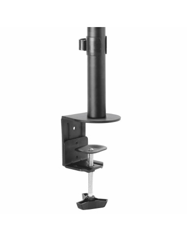 Soporte de Escritorio para Monitor hasta 8kg con Montaje VESA - con Mástil de Servicio Pesado - Ergonómico y Altura Ajustable -