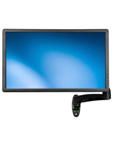 ARMPIVWALL soporte para monitor 76,2 cm (30") Negro Pared