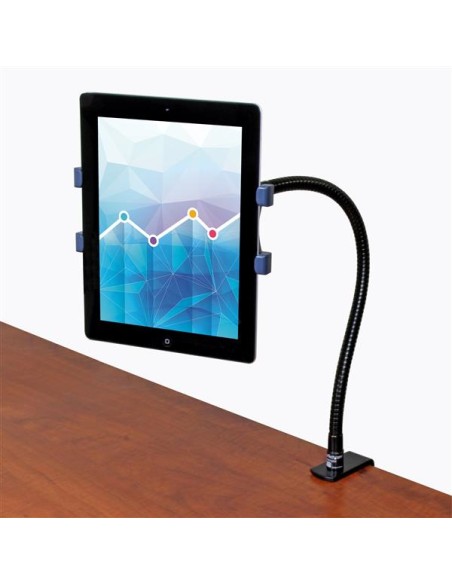 Soporte Cuello de Cisne para Tablet - Brazo Ajustable para Tablet