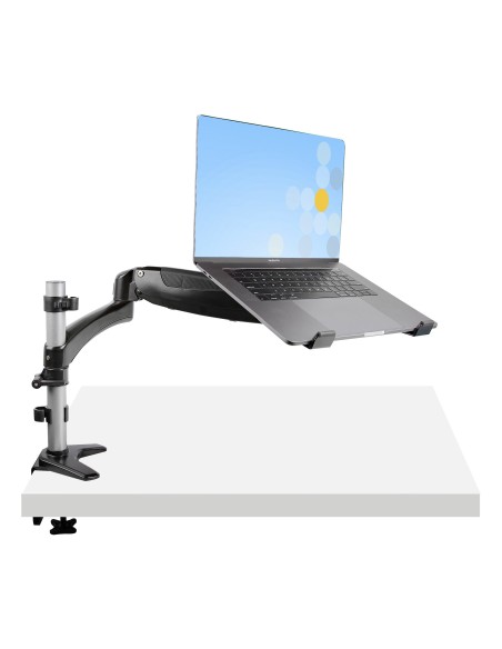 Brazo de Soporte de Sobremesa para Ordenador Portátil - Brazo Articulado para Portátil o para Monitor de 34 Pulgadas - Bracket 