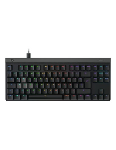 G515 RAPID TKL, teclado con cable de perfil bajo para gaming, teclado para gaming en PC totalmente personalizable con interrupto