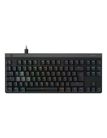 G515 RAPID TKL, teclado con cable de perfil bajo para gaming, teclado para gaming en PC totalmente personalizable con interrupto