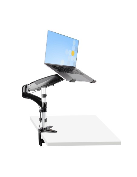 Brazo de Soporte de Sobremesa para Ordenador Portátil - Brazo Articulado para Portátil o para Monitor de 34 Pulgadas - Bracket 