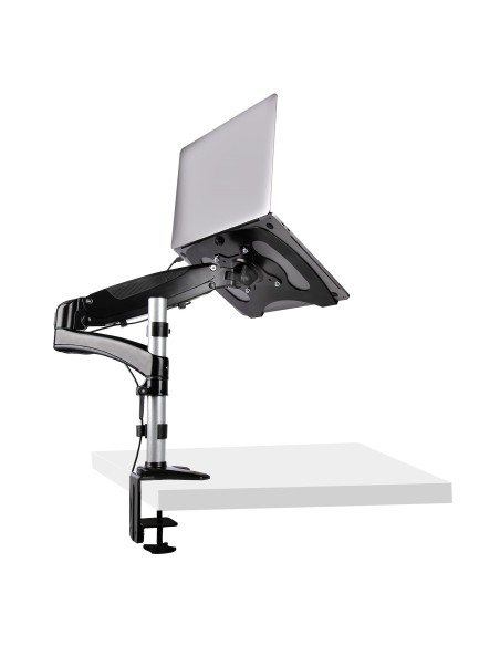 Brazo de Soporte de Sobremesa para Ordenador Portátil - Brazo Articulado para Portátil o para Monitor de 34 Pulgadas - Bracket 