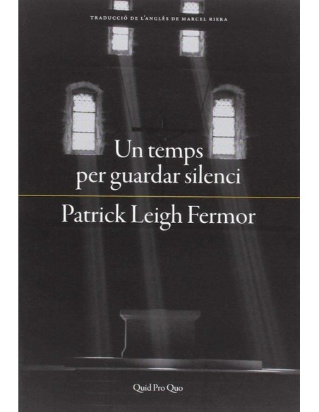 UN TEMPS PER GUARDAR SILENCI