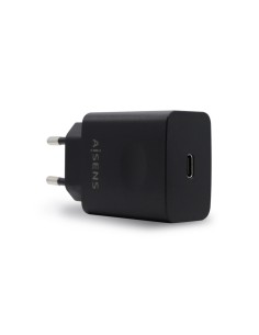 Cargador USB-C PD 3.0 1 Puerto 1x USB-C 20 W, Negro